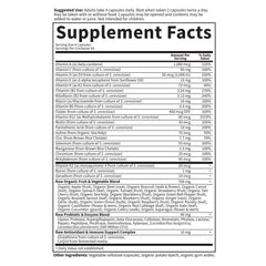 Garden of Life Vitamin Code 50+ zinc and selenium support immune and bone health