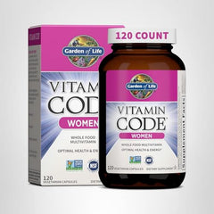 Packaging showing 120 vegetarian capsules