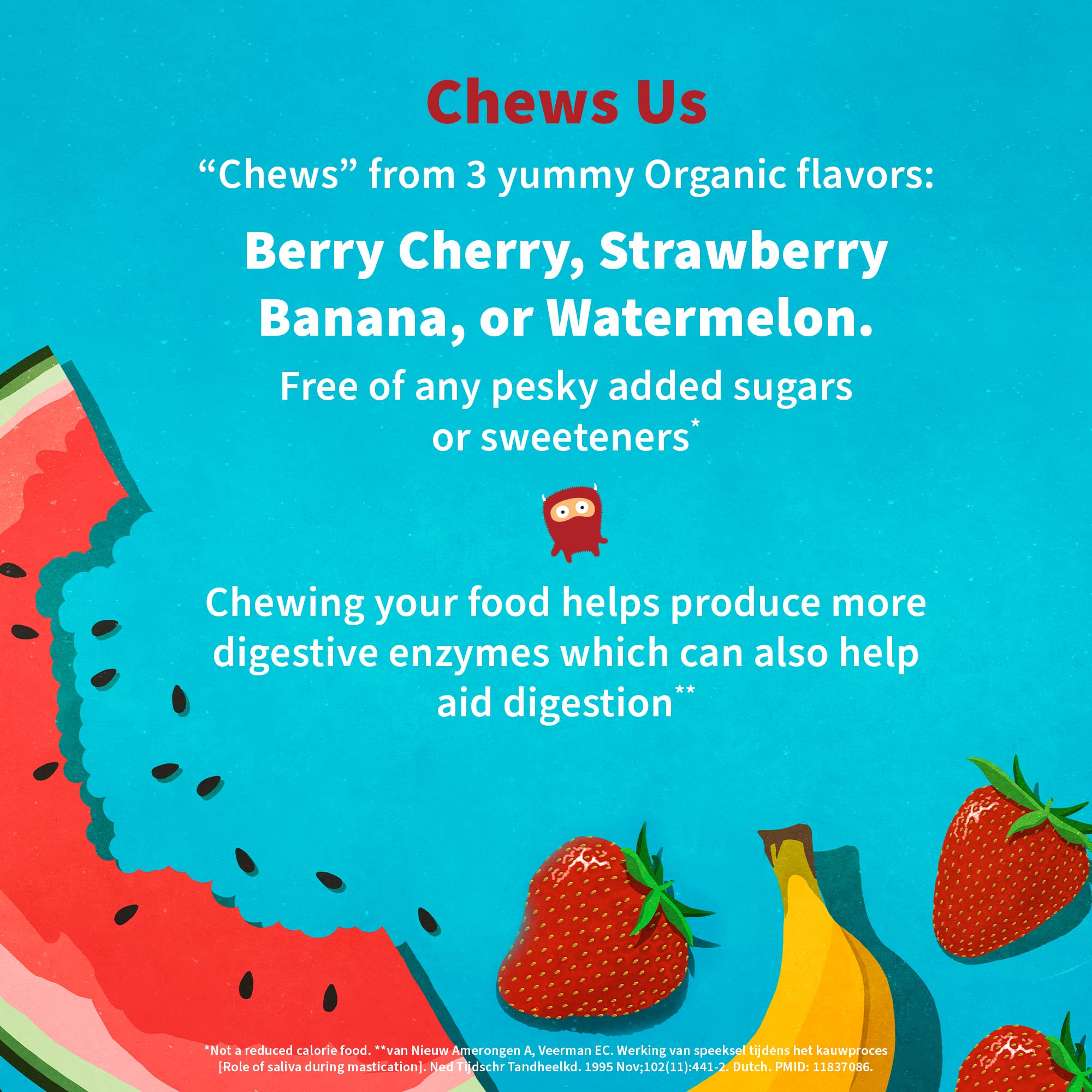 Ingredients list for Garden of Life Kids Probiotics Organic