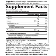 Icons showing Non-GMO, Vegan, NSF Gluten Free, Sugar Free, Star K Kosher