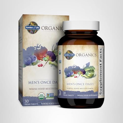 Active man taking a daily multivitamin
