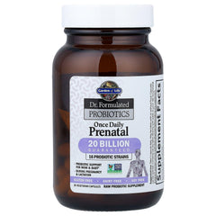 Gluten-free, dairy-free and soy-free prenatal probiotic capsules