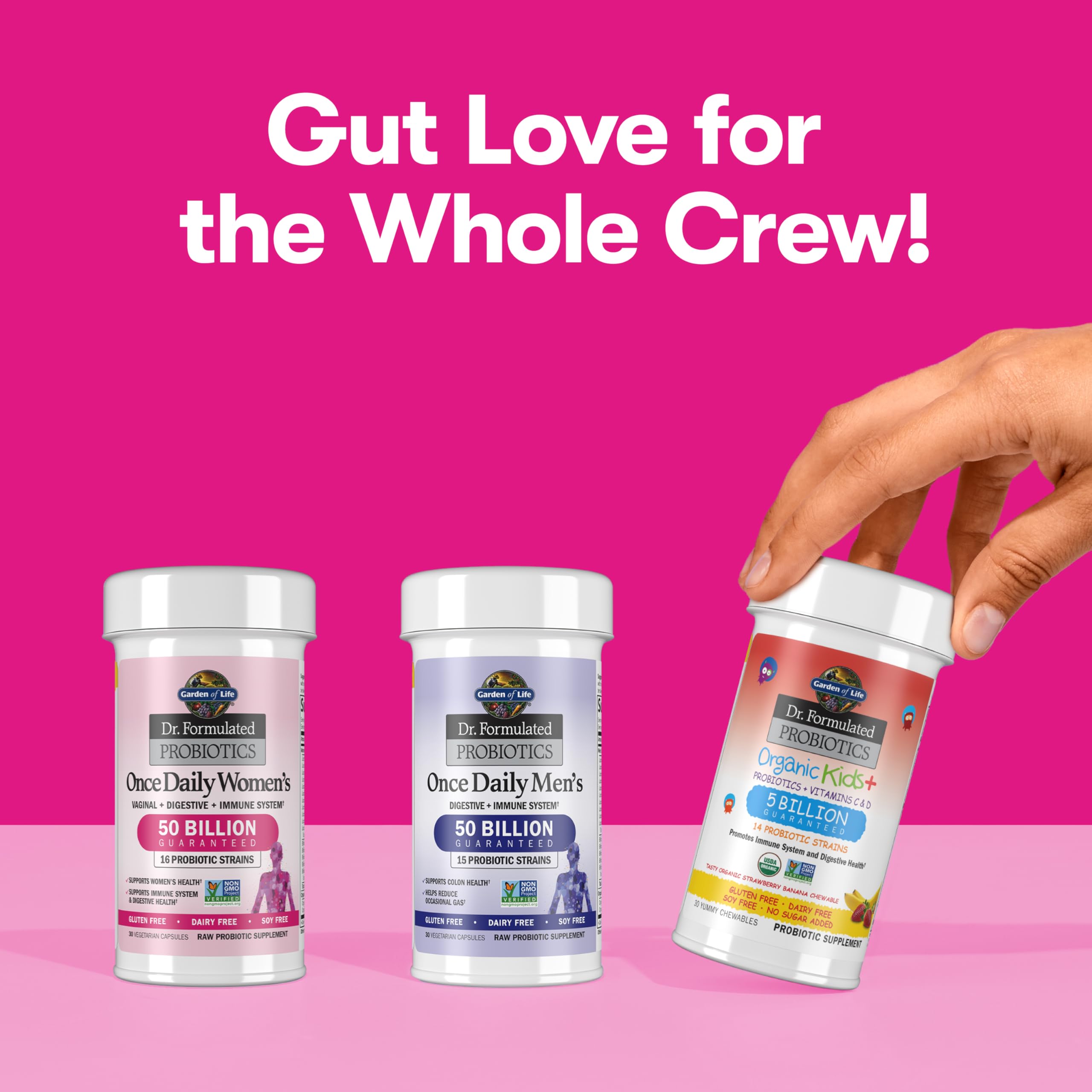 Whole-food prebiotic fiber blend for probiotics