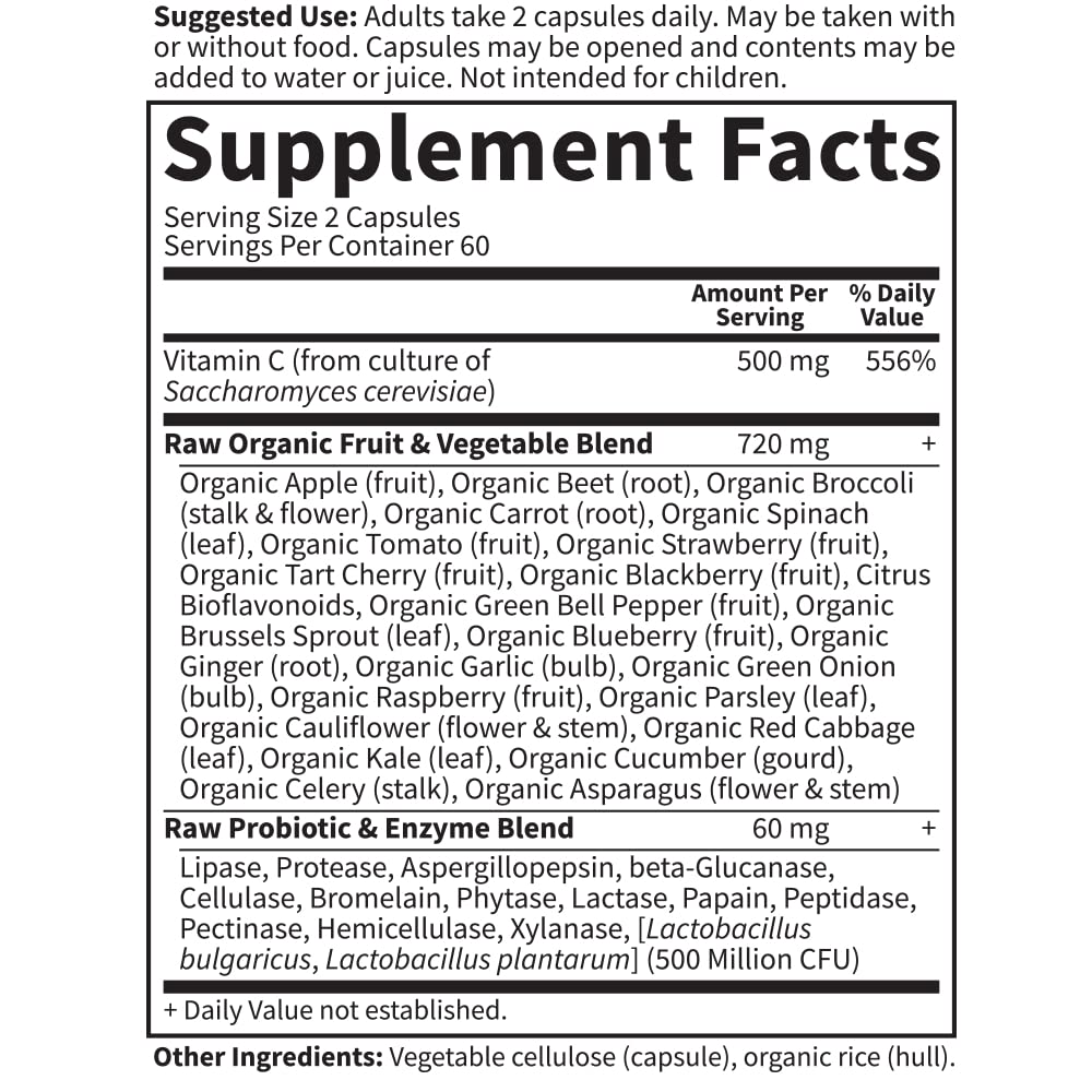 Label highlights Non-GMO, Gluten Free, Vegan and Kosher certifications