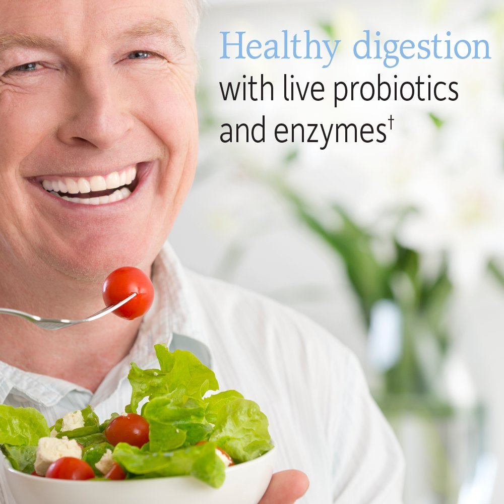 Icons representing prostate health and heart health for the supplement