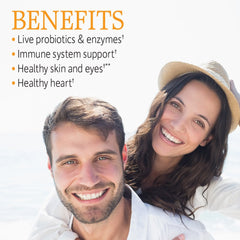 Close-up of vegan vitamin C capsules on white background