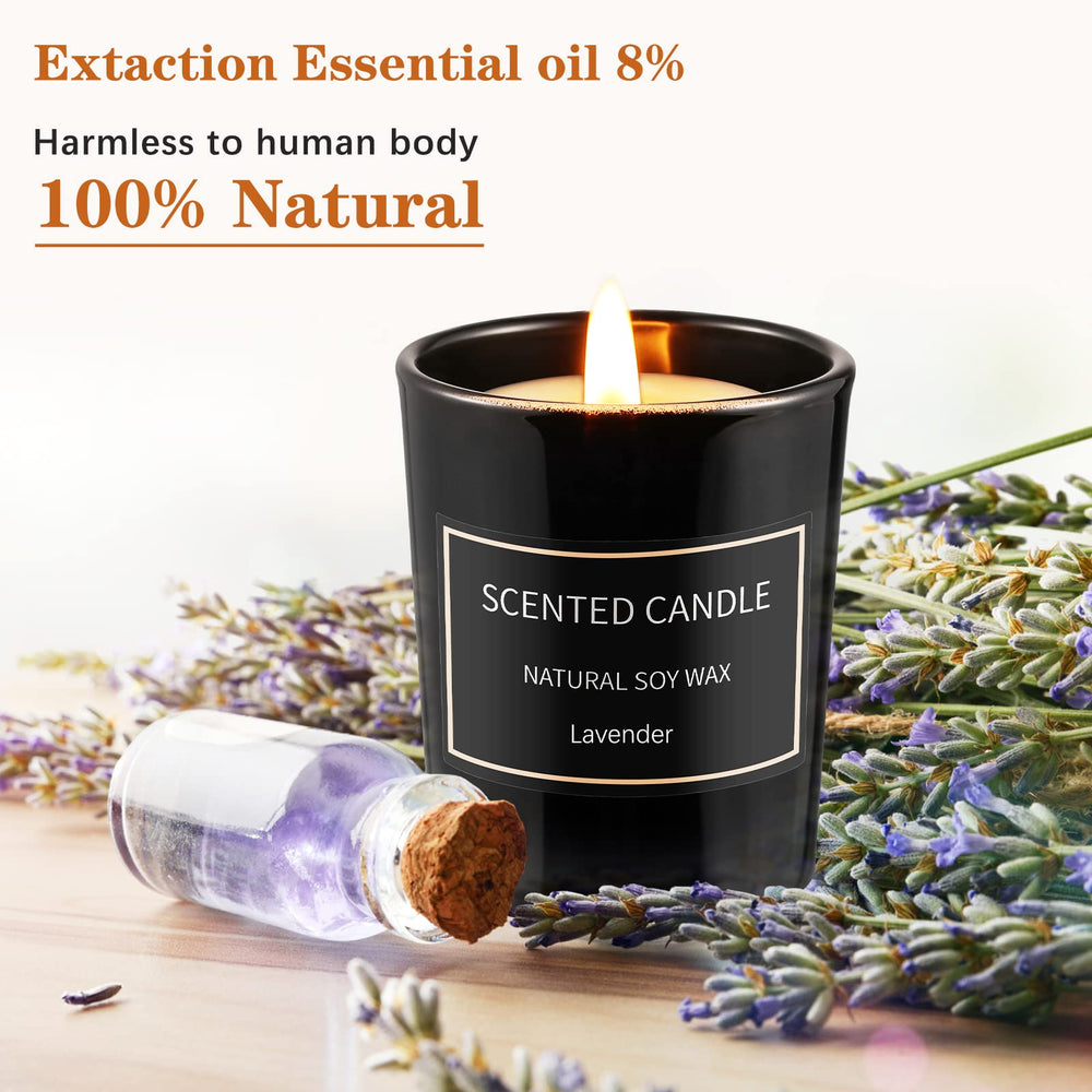 Gardenia scented soy candle jar 3.5oz