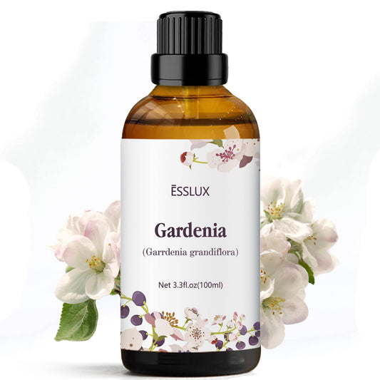 Gardenia essential oil 100ml bottle with dropper