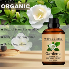 DIY fragrance concept using Gardenia essential oil in candles and soaps