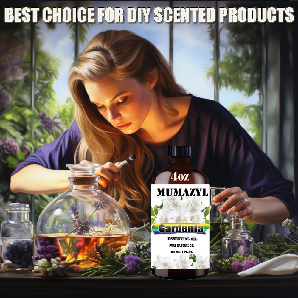 Amber bottle packaging for Gardenia oil