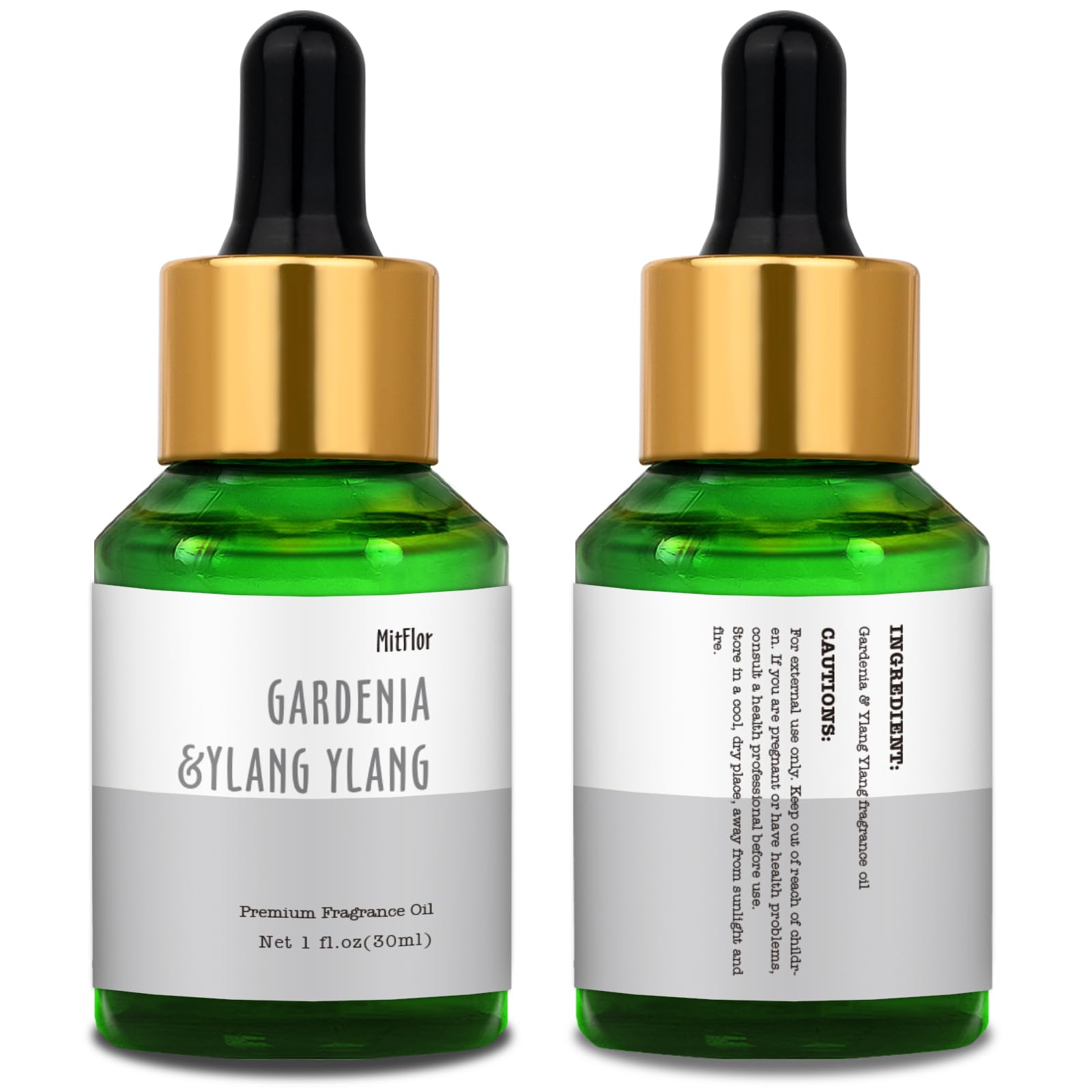 Close-up of Gardenia and Ylang Ylang notes