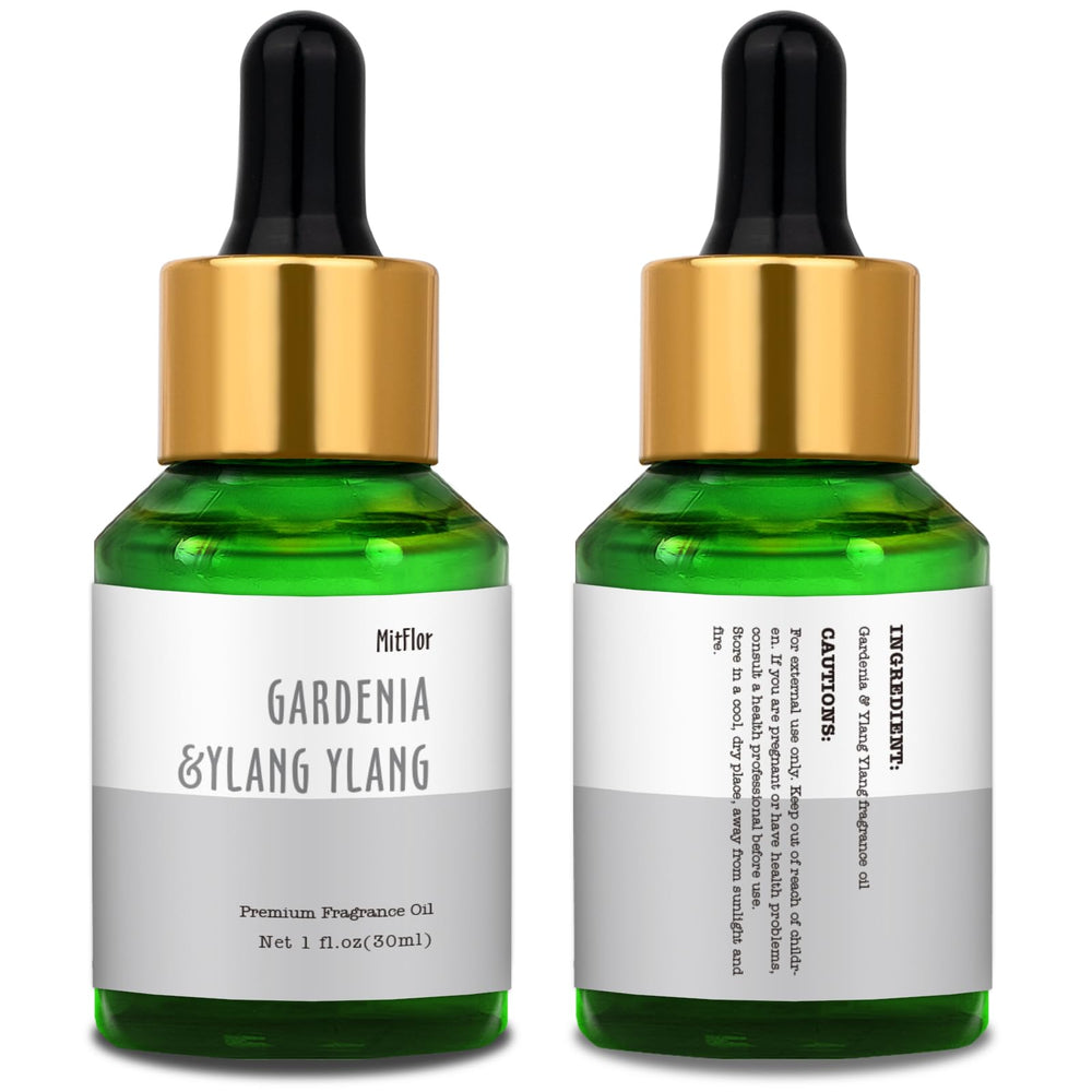 Close-up of Gardenia and Ylang Ylang notes
