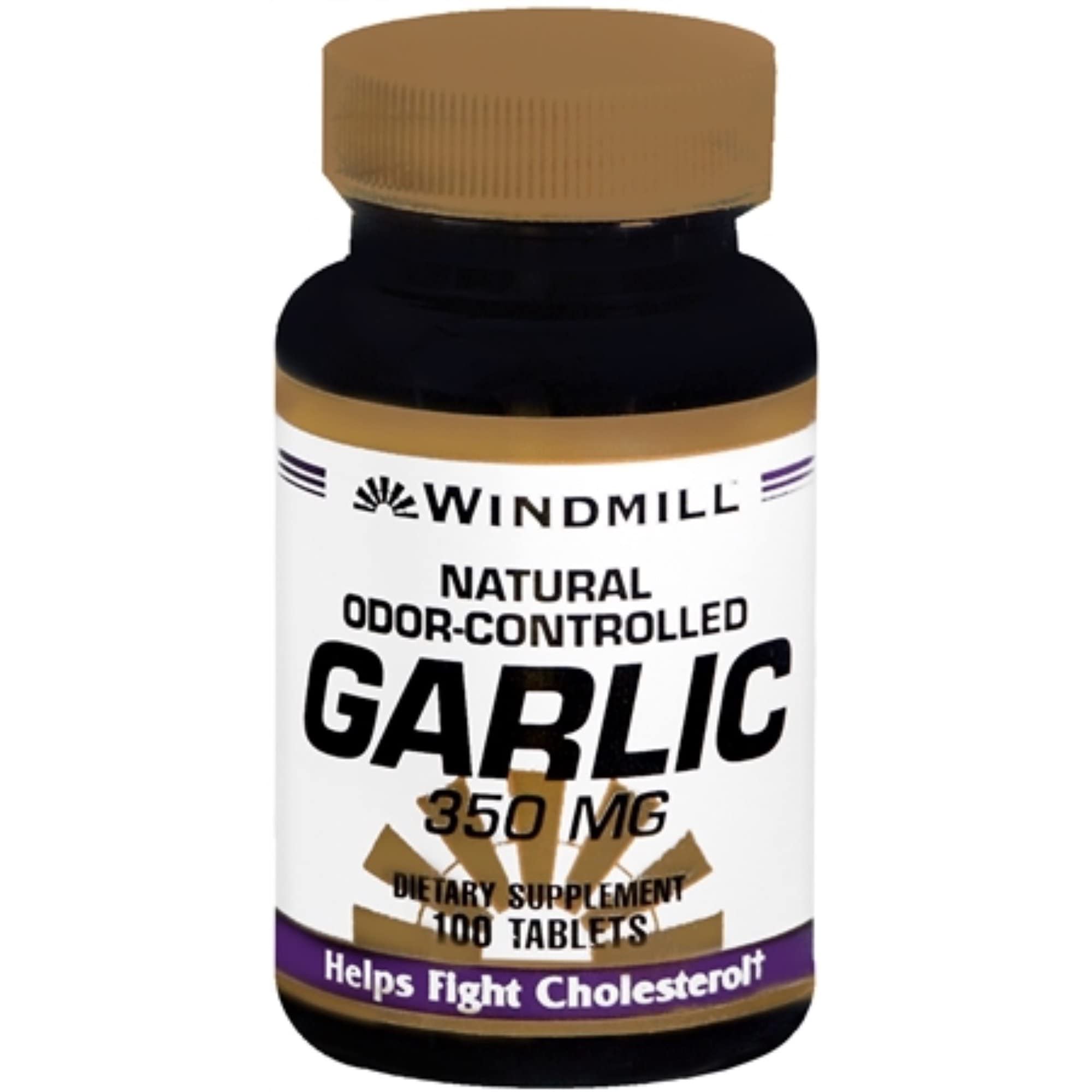 Garlic Tabs 350mg softgel bottle - front view