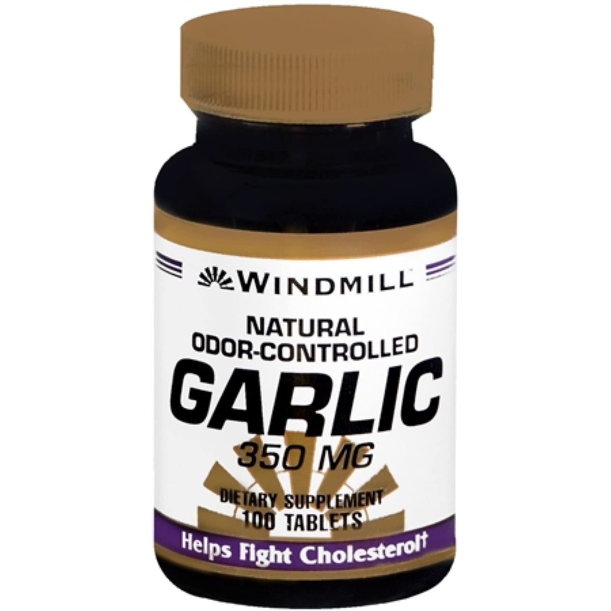 Garlic Tabs 350mg softgel bottle - front view