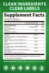 Garlic, turmeric and holy basil among capsule ingredients