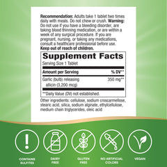 Supports healthy circulation with Garlicin Cardio