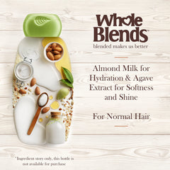 Garnier Whole Blends product detail swatch illustrates blend-worthy texture.