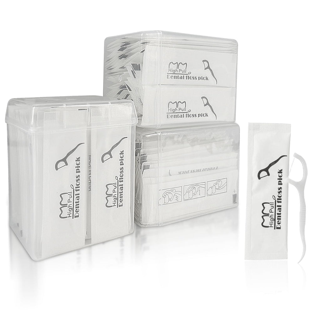 Garrelett branding with 210-count floss picks packaging