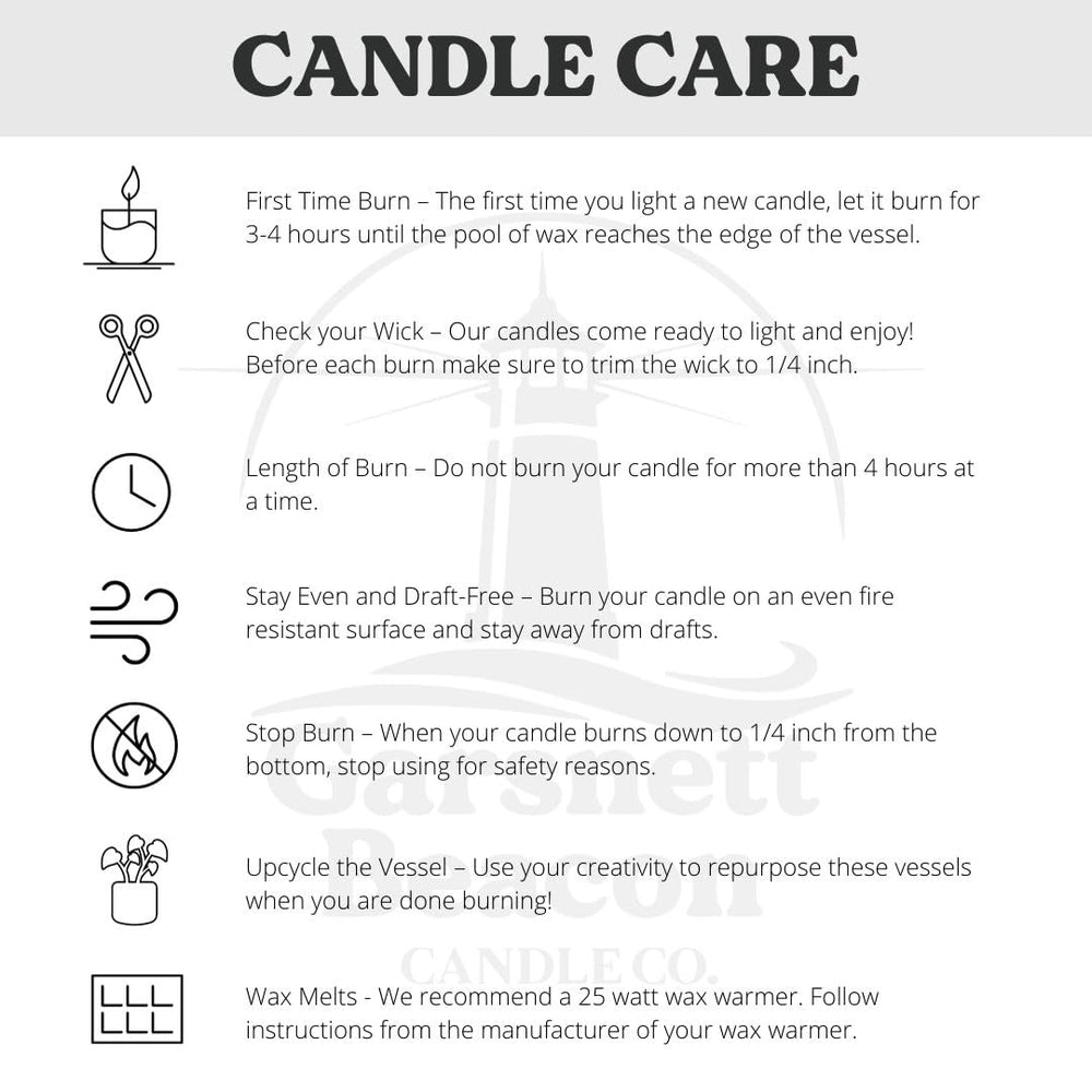 Garsnett Beacon Morning Brew Wax Melts cruelty-free label signals clean experience.