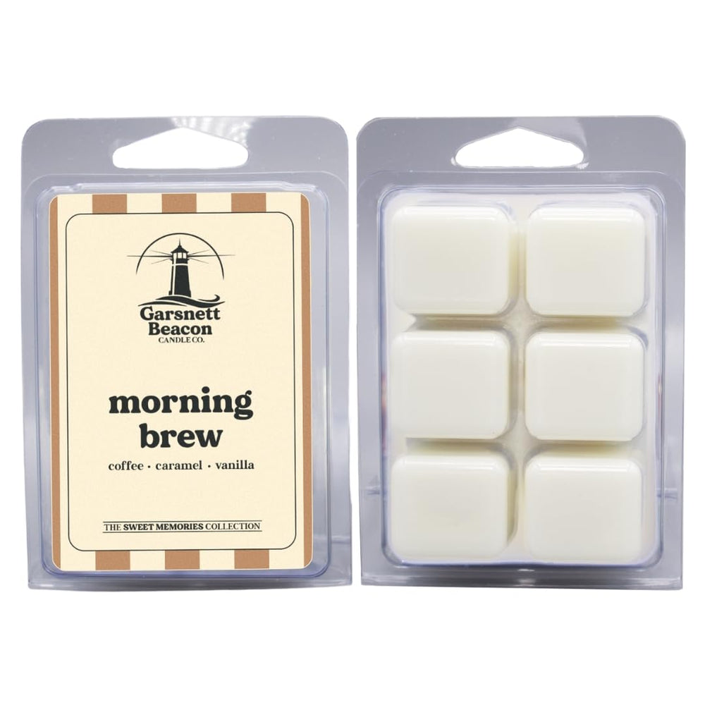 Garsnett Beacon Morning Brew Wax Melts pack ready for quick mood-boost fragrance.
