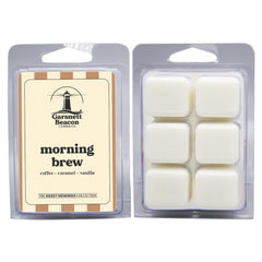 Garsnett Beacon Morning Brew Wax Melts pack ready for quick mood-boost fragrance.