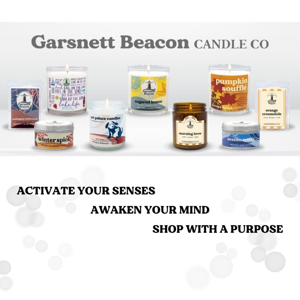 Garsnett Beacon Morning Brew Wax Melts vanilla caramel notes enhance warmth.