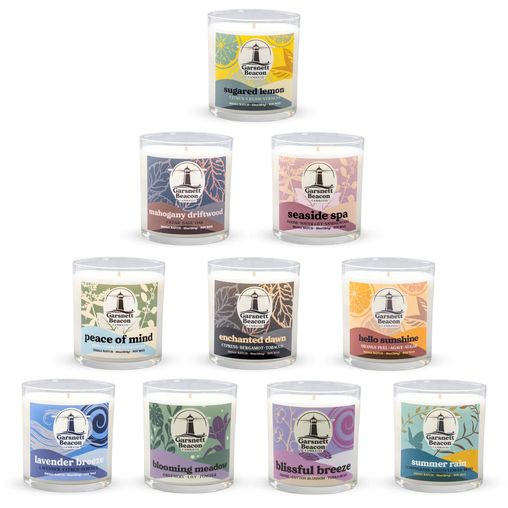 Garsnett Beacon Morning Brew Wax Melts warm ambient glow for moments.
