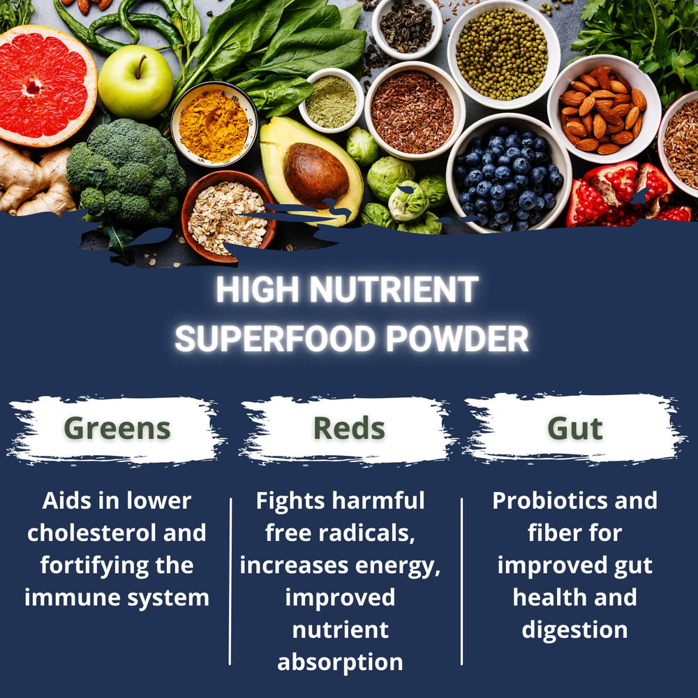 Gaspari Greens & Reds energy and digestion focus image