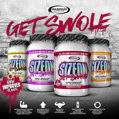 Gaspari Nutrition SizeOn Raspberry packaging and logo