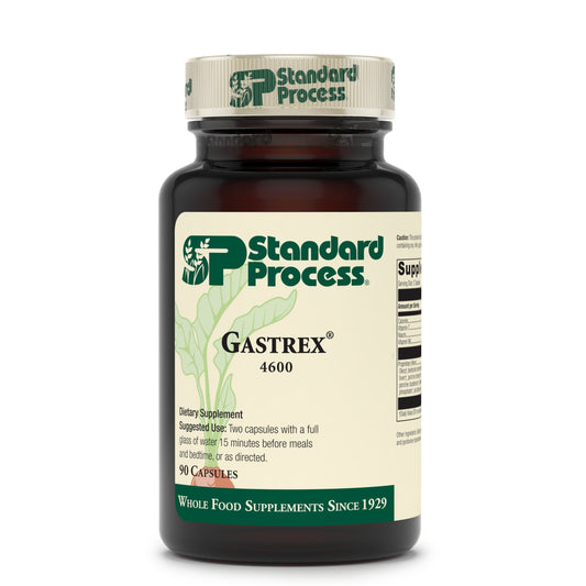 Gastrex capsules shown next to bottle