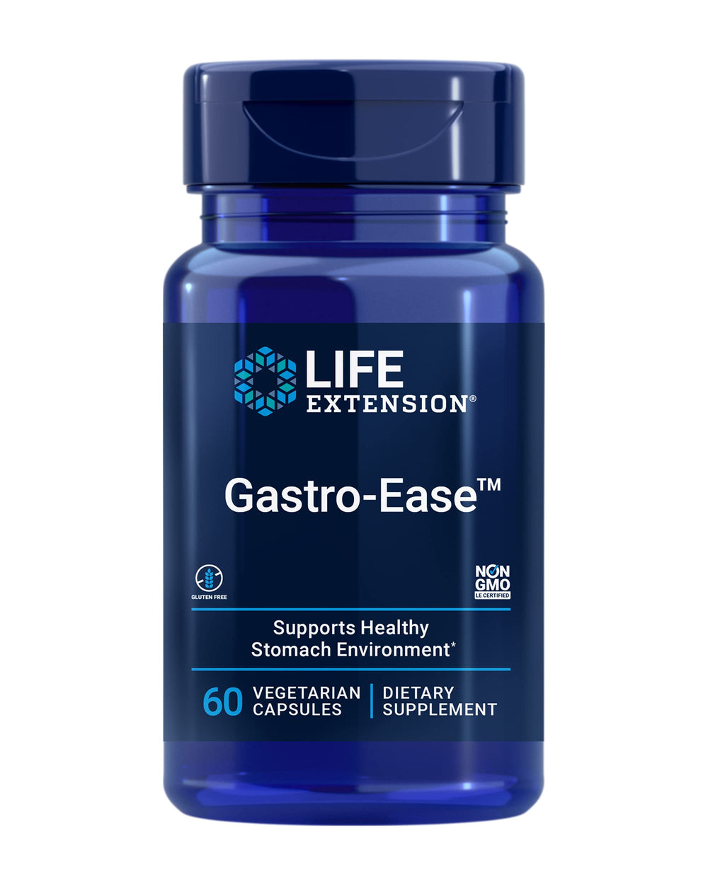 Gastro-Ease bottle front label displaying product name