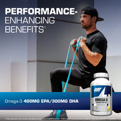 Close-up of high-potency softgel capsules