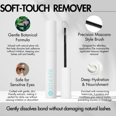 Gazelle Softouch sensitive-eyes-friendly formula supports comfortable removal