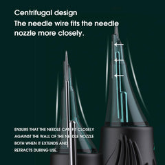 GBK precision tip visibility shows ink in reservoir for consistent lines