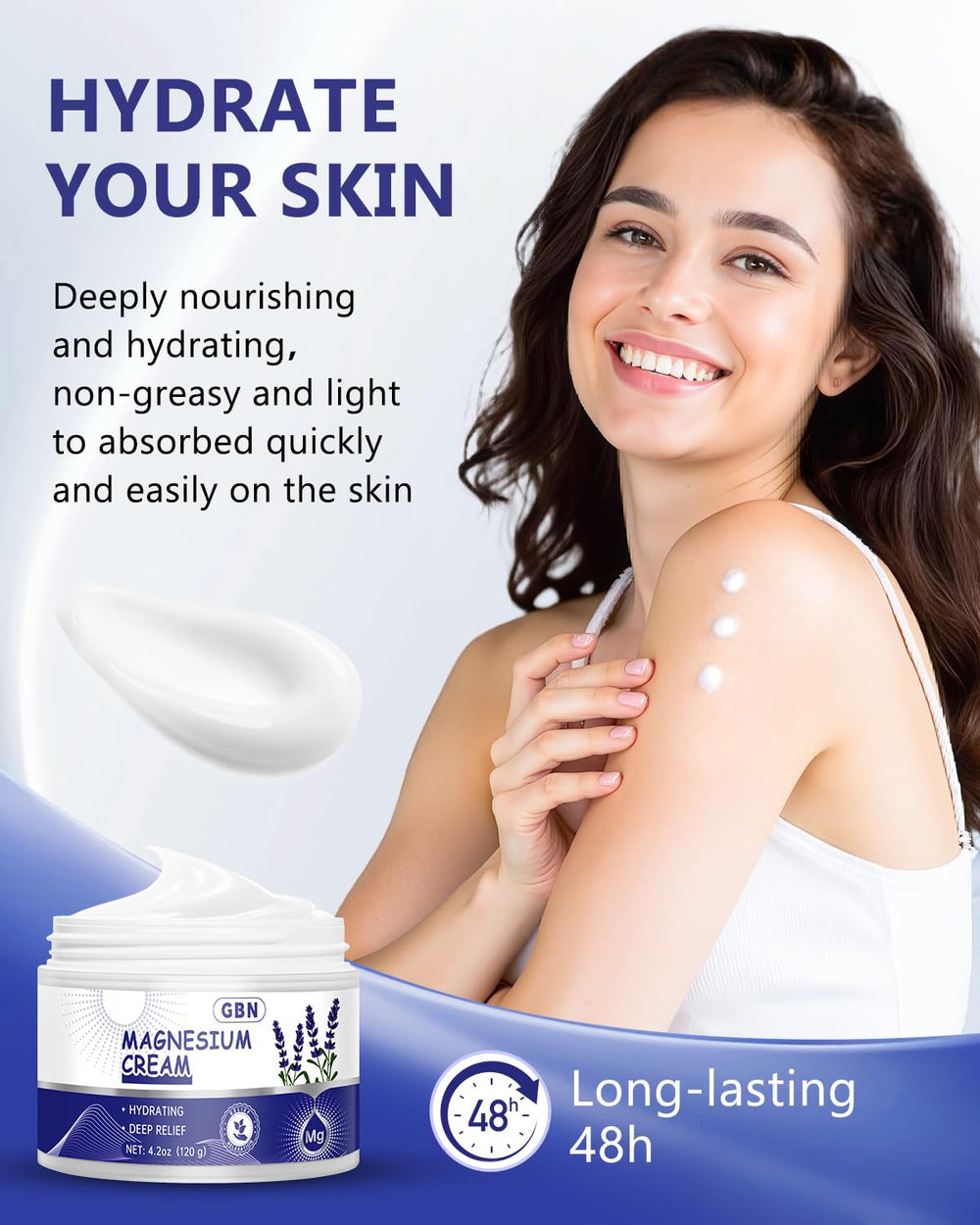 Ingredients: shea butter, grape seed oil and vitamin E