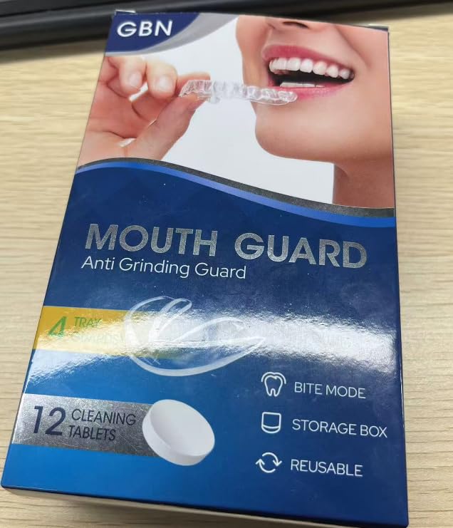 GBN Night Guard for Clenching – Bruxism Dental Mouth Guard, comfortable for men and women