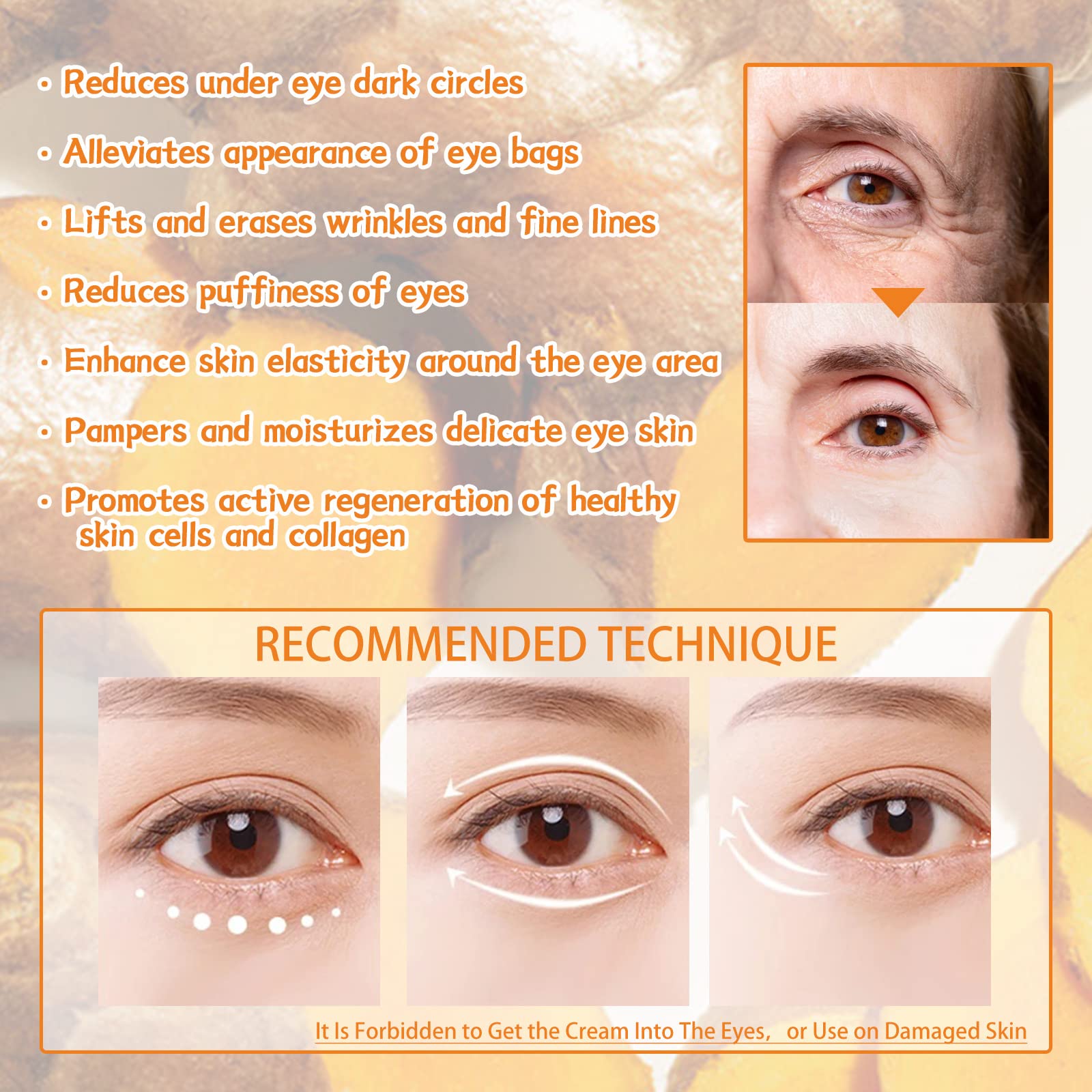 gcdat eye cream texture glides smoothly for comfortable nightly use.