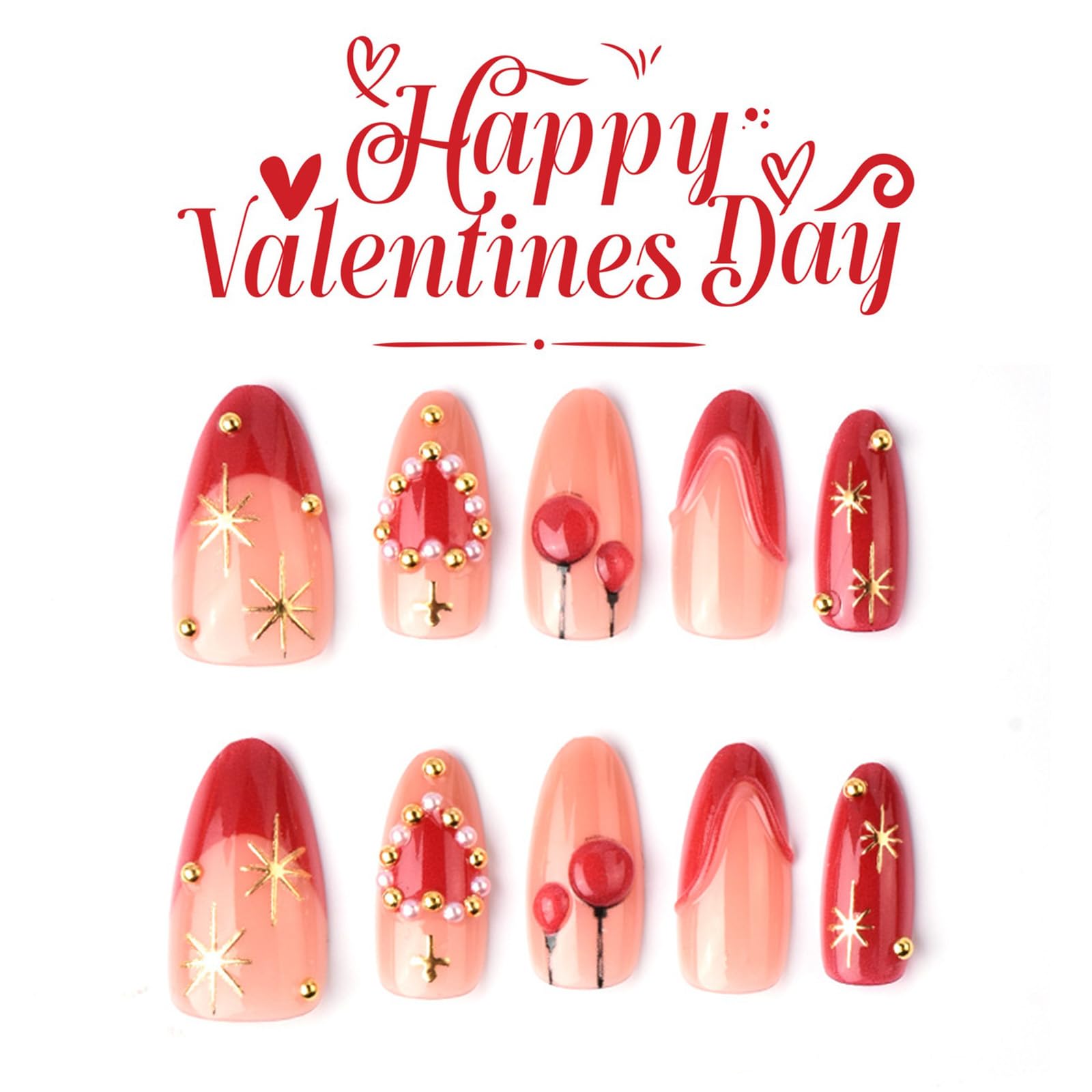 GCSQW ABS acrylic nail tips with glossy finish for comfortable wear.