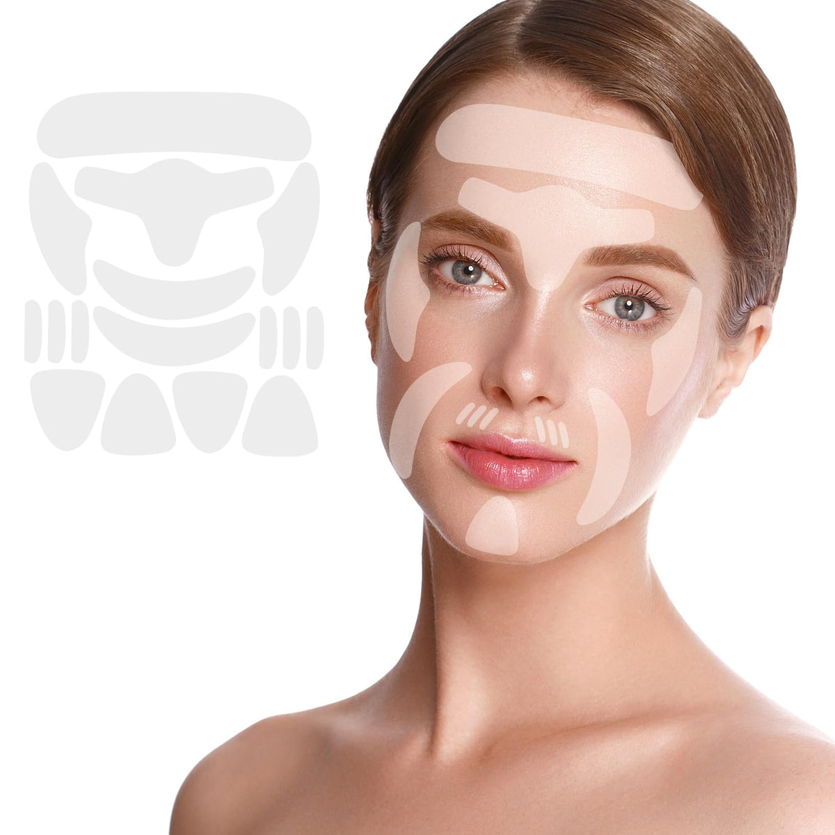 GEIMIY forehead wrinkle patches smoothing the forehead area for a calmer look