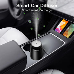 Geinself aluminum mini scent diffuser — cup-holder friendly interior aroma boost