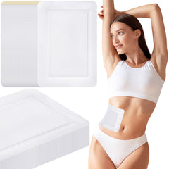 Geiserailie castor oil pack wrap 50 patches skin color abdomen