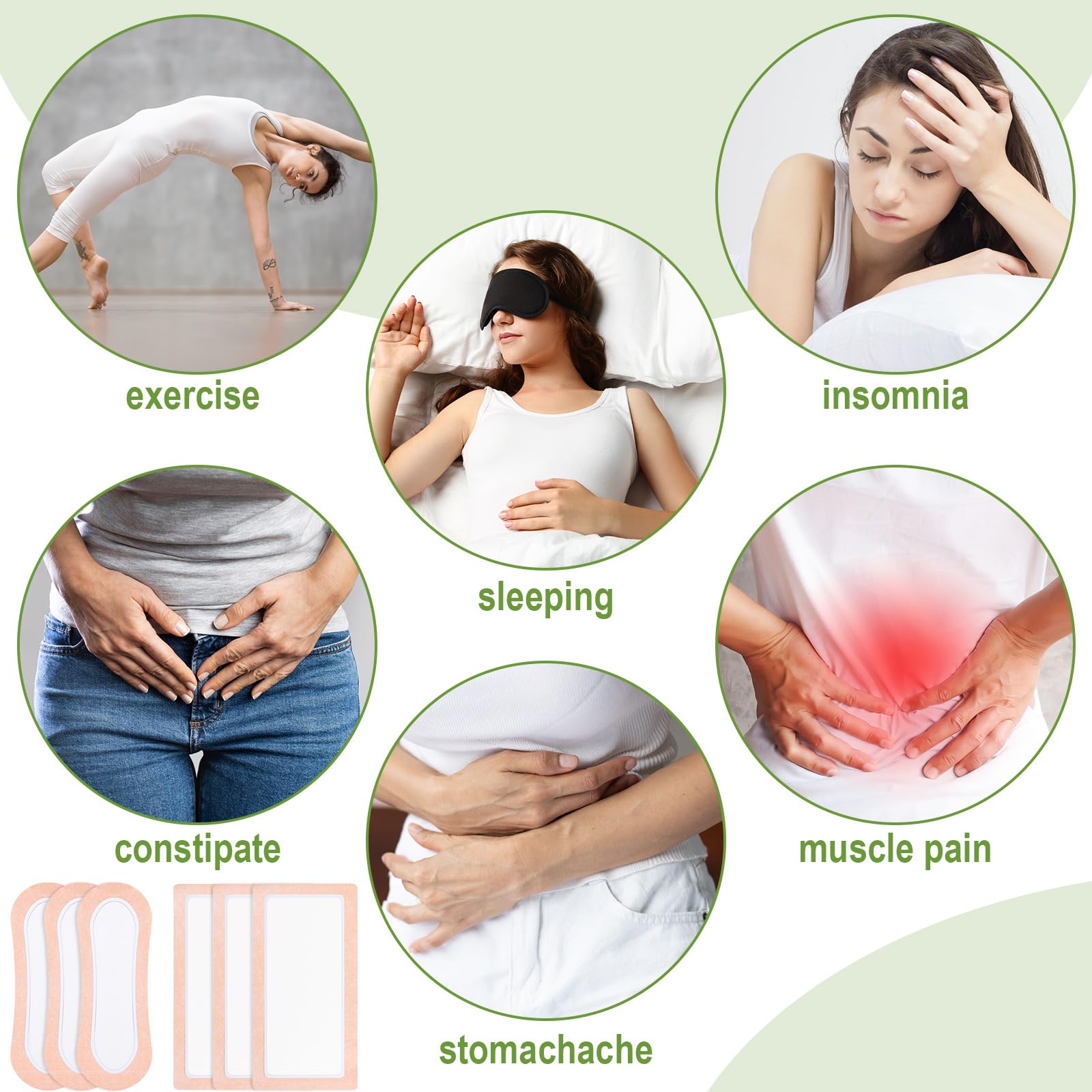 Geiserailie castor oil pack wrap kit packaging