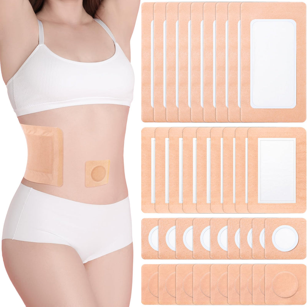 Geiserailie 11.2 x 6.29 inch disposable castor oil patches large size