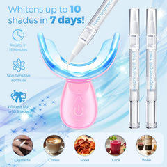 Three whitening gel pens included in the kit