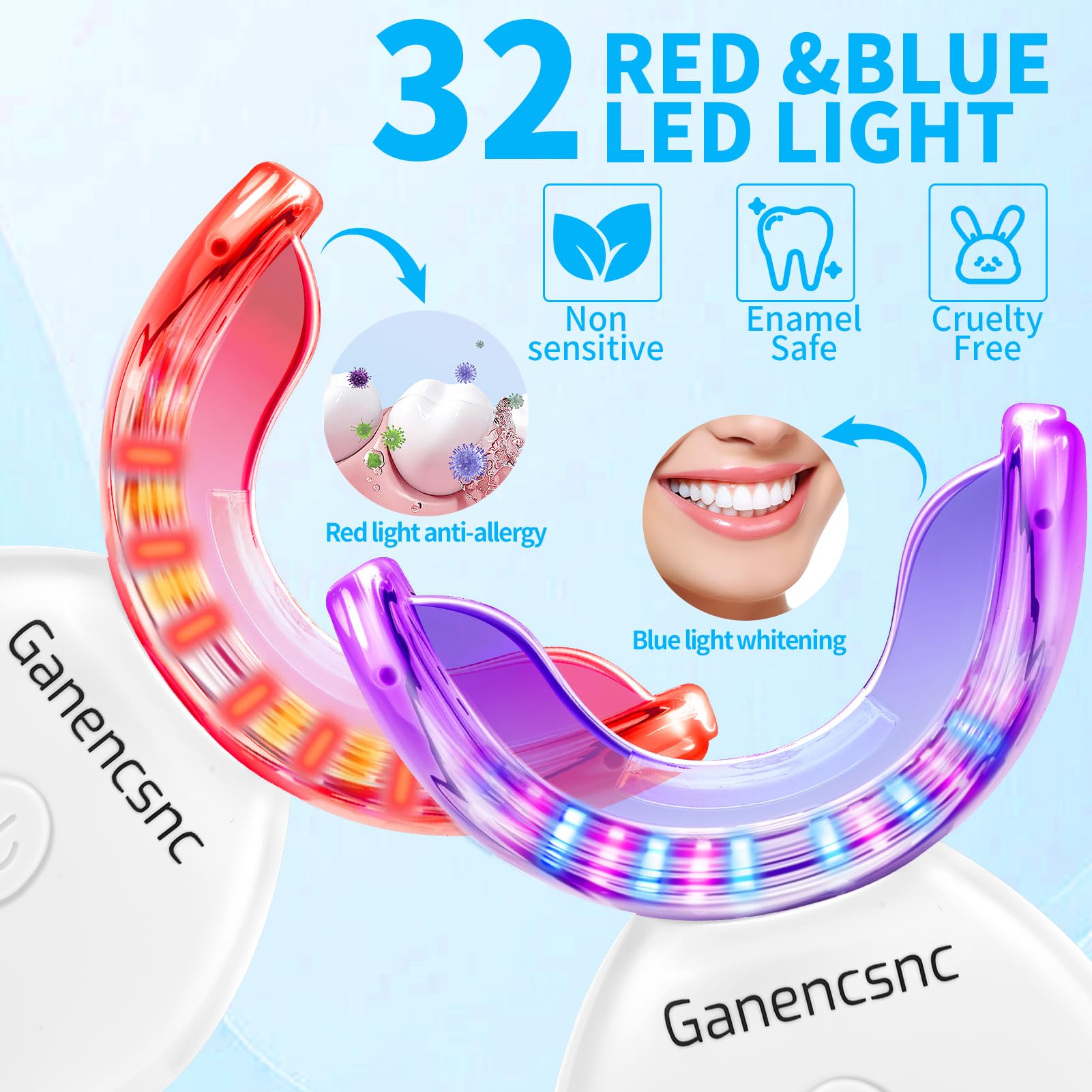 Three whitening gel pens (3ml) in kit