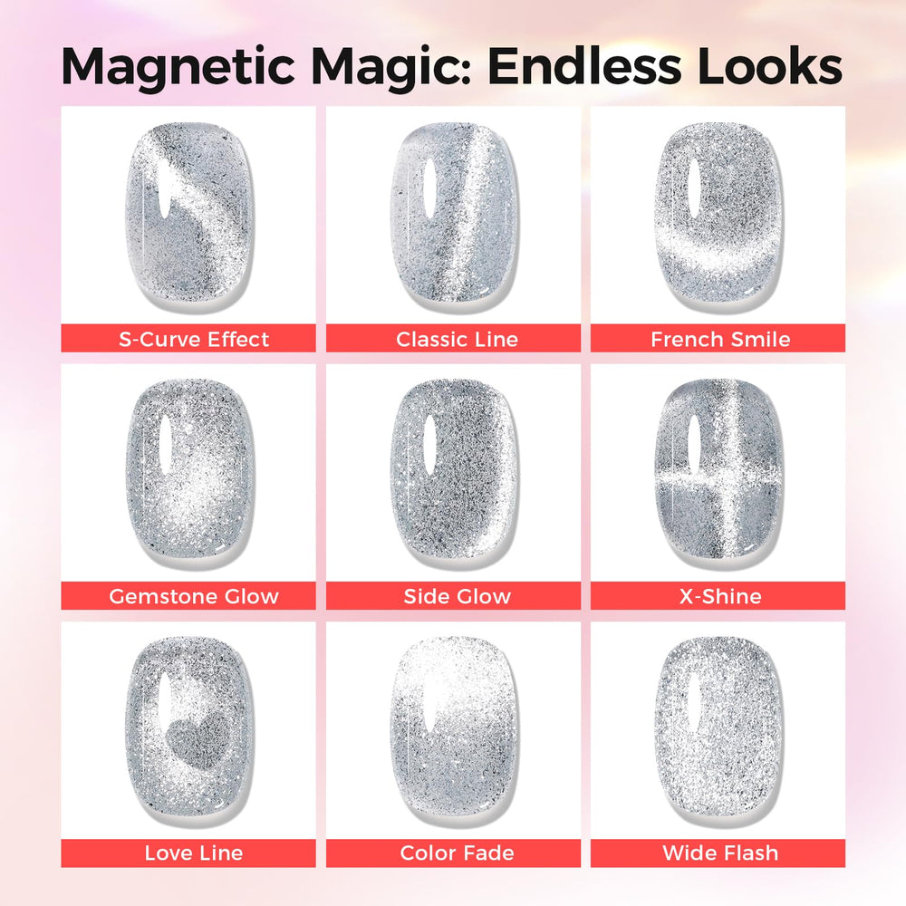 GELLAKTIK glossy finish that resists chipping for daily wear.