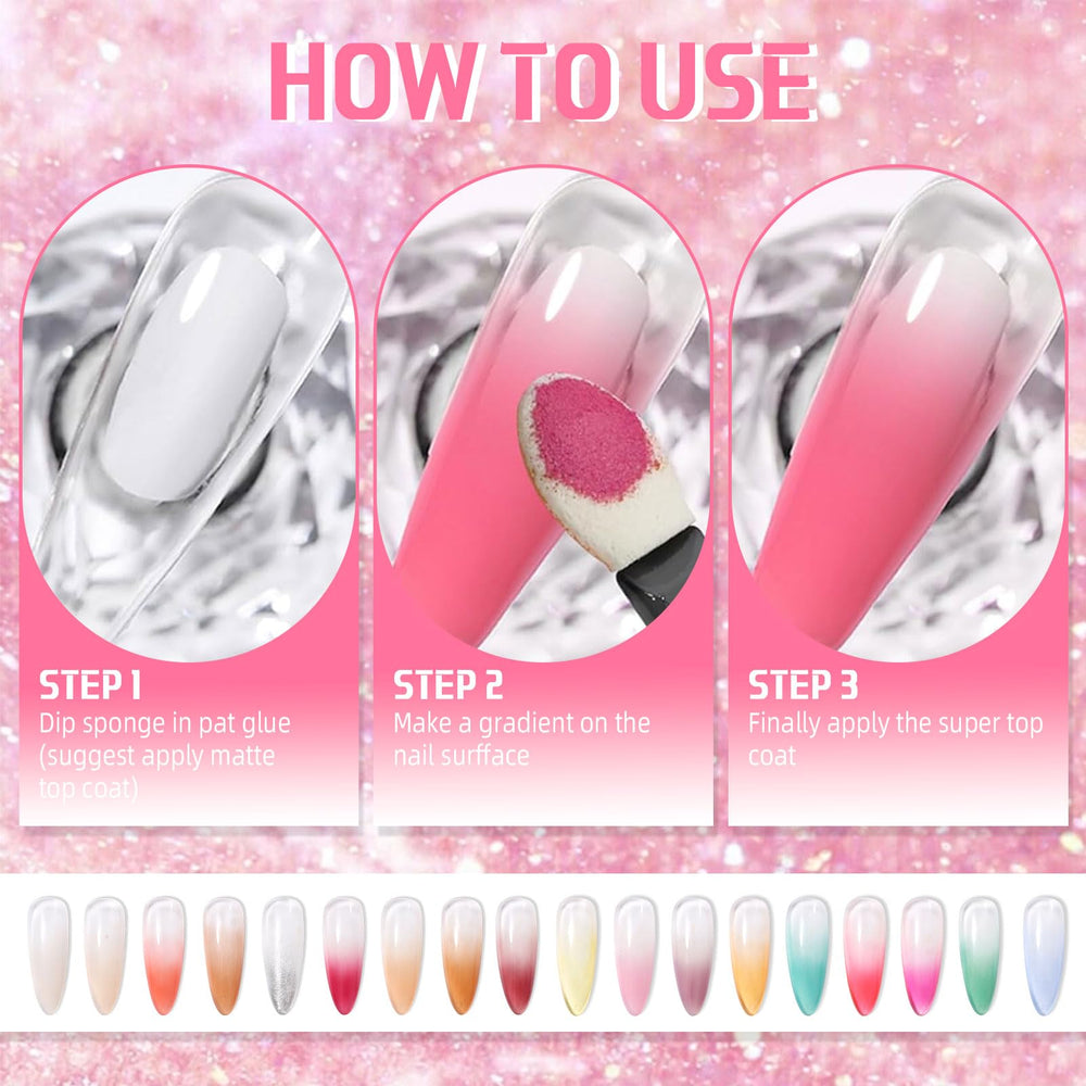 GELLAKTIK matte top coat prep creates a clean base