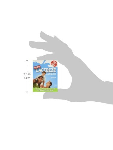 Lactase enzyme drops packaging
