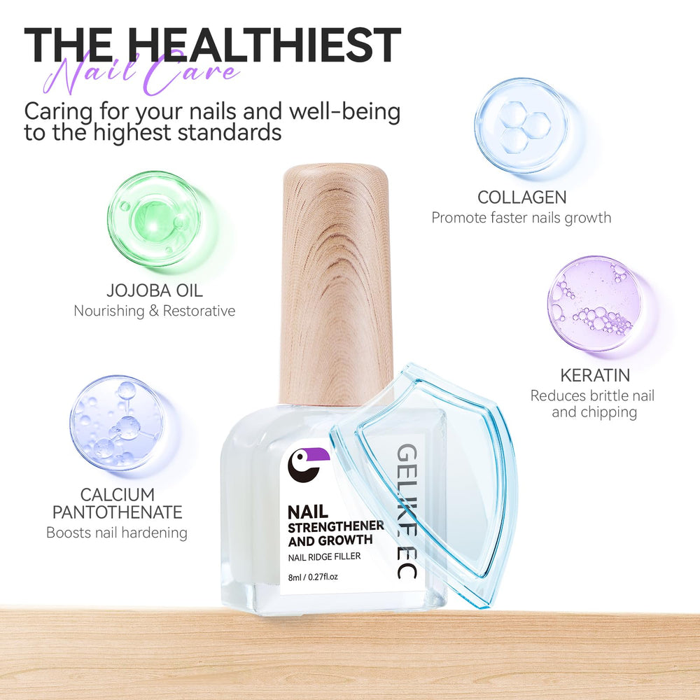 Gelike ec damaged-nail repair action bottle smooths surfaces
