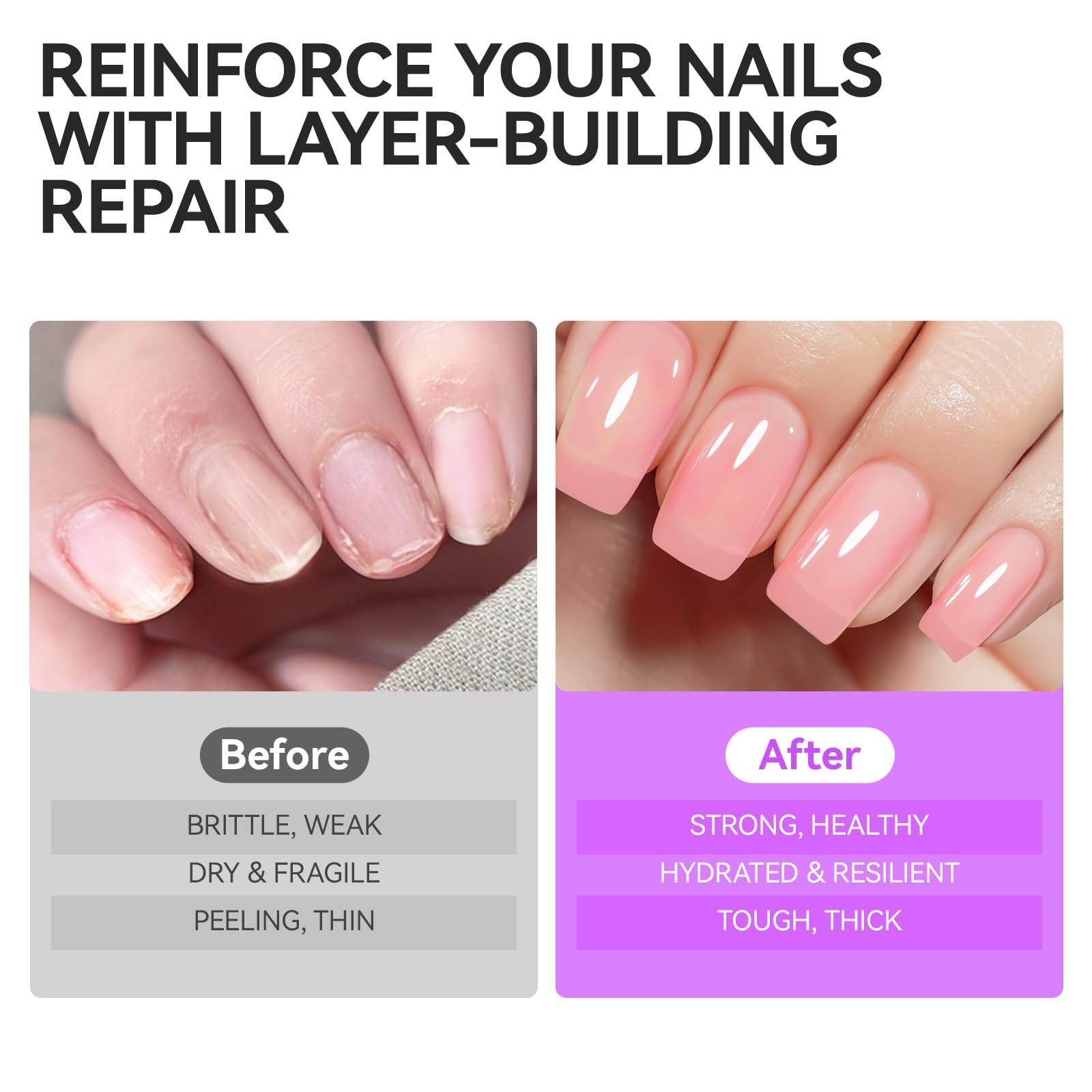 Gelike EC base-top coat function as convenient base or top coat